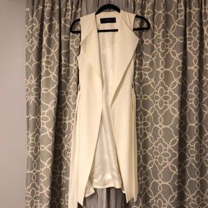Zara sleeveless duster